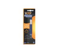 Bic Pack De 2 Recharges Gel-Ocity Quick Dry Pointe Moyenne (0,7 Mm) - Bleu