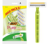 BIC Rasoirs jetables Pure Lady pour femme – Pochette de 8
