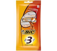 Bic - Rasoir Homme bic3 Sensitive, 1er Pack (1 x 8)