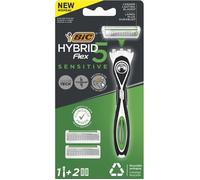 BIC Rasoir Hybrid 5 Flex Homme Peau Sensible le rasoir