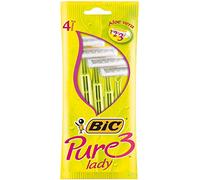 BIC Lot de 5 Pochettes de 4 Rasoirs PURE LADY 3 Lames + Bandes lubrifiante