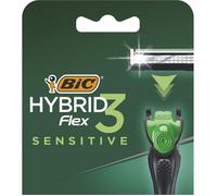 BIC RECH FLEX3 HYBRID SENSI X4 paquet 4 lames rasoirs