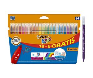 Bic Rotu enfant 24 couleurs
