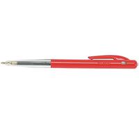BIC Stylo à bille M10 Clic rétractable – largeur de tracé – Rouge