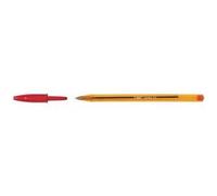 BIC Stylo à bille Cristal Fine, rouge Rouge G