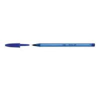 BIC Stylo à bille Cristal Soft Pointe 1,2 mm Encre bleue
