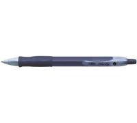 BIC Stylo à Bille Pointe Large Rétractable Encre Noire Grip Caoutchouc Velocity