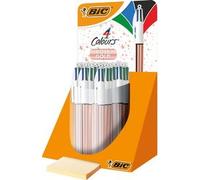 BIC Stylo à bille rétractable 4 Colours 'Shine', dans un