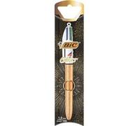 BIC Lot de 1 stylo à bille 4 couleurs dorées