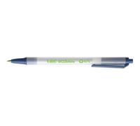 Stylo bille Bic Ecolution Round Stic rétractable - bleu
