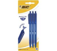 BIC stylo à bille rond Stic Clic bleu blister 3pcs