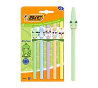 Bic Stylo Bic Cristal pastel figurines enfants - Blister de 5 Stylos