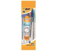 BIC® - Stylo-bille assortis Cristal® Original x5