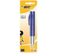 BIC® - Stylo-bille bleu M10® Original x2 - Encre bleue