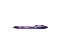 Bic Stylo Gel Rétractable Pointe Moyenne Gel-Ocity Quick Dry Violet