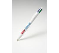 BIC Stylo multicolore, 4 couleurs, édition spéciale Astérix, designs assortis, collection de 3 modèles