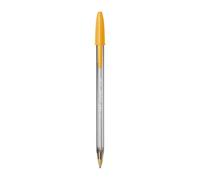 BIC Stylo bille Cristal Multicolour à capuchon - pointe large 1,6 mm - Pochette 15 coloris