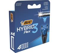 Bic Flex3 Hybrid Lames De Rechange 4 Pièces