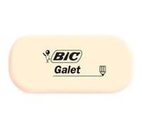 Bic - Tipp-Ex Gomme caoutchouc Galet, (L)60 x (P)25 x (H)10 mm Blanche, extra molle, ovale -400847720 G