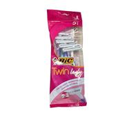 BIC Twin Lady Sensitive Lot de 5 rasoirs