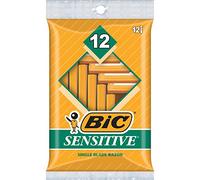 BIC USA - Lame simple rasoir jetable sensible - 12 Rasoirs