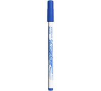 BIC Feutres pour tableau blanc Velleda 1721 – Effaçables à sec, pointe conique fine – Bleu