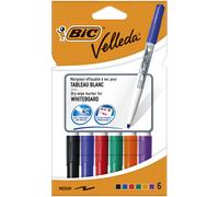 Marqueur Effacable A Sec Velleda Junior - Pochette De 6
