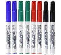 Bic Velleda 1741 Marqueur effaçable pour tableau blanc Couleurs assorties Lot de 8 (Import Royaume Uni)