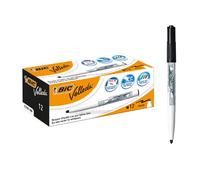 BIC Velleda 1741 Whiteboard Markers Black 12 Box