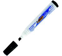 BIC Velleda 1751 Marqueur effaçable tableau blanc pointe biseautée 3,7 - 5,5 mm noir