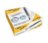 BIC 30559 Marqueur Velléda 1711 Et 1791 pointe biseautée tracé effaçable corps plastique encre cétone 2-5 mm Noir