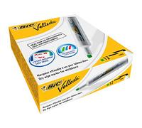 Bic Marqueur Velleda 1791 Effaçable À Sec Pour Tableaux Blancs Pointe Biseau Verte