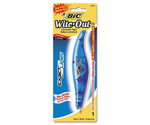 BIC Wite Out Exact Liner Correction Tape-1/5"X 19.8 '