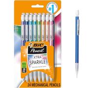BIC Xtra Sparkle Mechanical Pencils 24/Pkg-Assorted Barrels