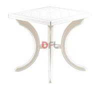 bica 161 monopoles Table, Blanc, 71 x 71 x 11.8 cm