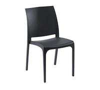 Bica 300 Chaise Noir 46x54x80 cm Noir