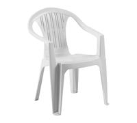 Bica - Ratak - Chaise en polypropylène - Monobloc. Résistante aux intempéries. Dimensions : 56 x 56 x H 79 cm. Empilable