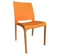 BICA Volga Chaise Monobloc, Plastique, Orange