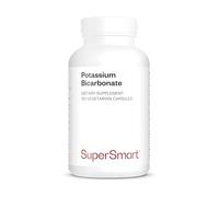 Bicarbonate de Potassium - Pression artérielle - Contribue à Optimiser le Système Nerveux et la Fonction Musculaire - Anti Fatigue - Vegan - Sans Gluten - Supersmart