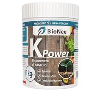 Bicarbonate de potassium pur - Engrais antifongique pour plantes, potager et plantes fruitières, soutient la croissance et la santé végétale - 1 kg