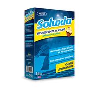Bicarbonate de Soude Alimentaire & Entretien 1,5kg - Soluxia - Fabriqué en France
