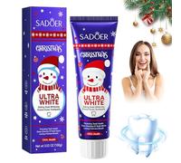 Bicarbonate de soude dentaire, Dentifrice au Bicarbonate de Soude, Dentifrice Blanchissant, De Nettoyage En Profondeur, Élimine les taches dentaires, Cadeaux de Noël