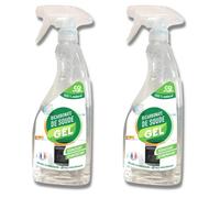Venteo - Bicarbonate de soude en gel - Idéal pour tout nettoyer du sol au plafond - Lot de 2 - Contenance 750ml