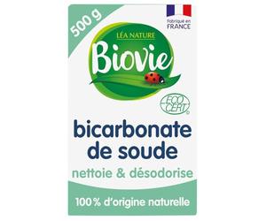 Bicarbonate de Soude Multi-Usage Naturel Ecologique BIOVIE - La boîte de 500 g Lot De 3 - Par Lot