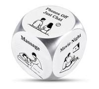 Bicfuiot Cadeaux pour lui, 1 an, anniversaire, Noël, Saint-Valentin, cadeaux romantiques pour son petit ami, petite amie, jeux pour couples, rendez-vous galant, nuit, fiancé