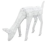 Biche Dorée 200 LED Blanc Froid Décoration de Noël Extérieur Jardin Blanc G