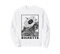 Bichette surnom Cadeau Fille Femme Couple Saint-Valentin Sweatshirt