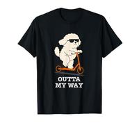 Bichon drôle Outta My Way Cool Dog T-Shirt