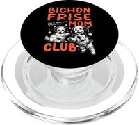 Bichon Frise Mom Club, la Vie est Meilleure avec Le Chien Bichon Frises PopSockets PopGrip pour MagSafe