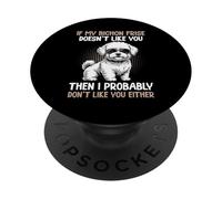 Bichon frisé PopSockets PopGrip Adhésif